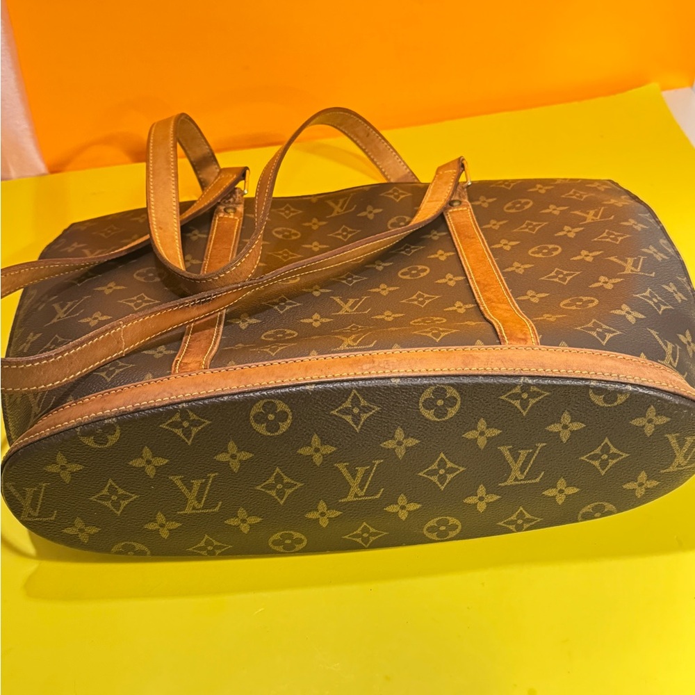Louis Vuitton Monogram The Babylon Brown and Tan Tote bag - Picture 5 of 14